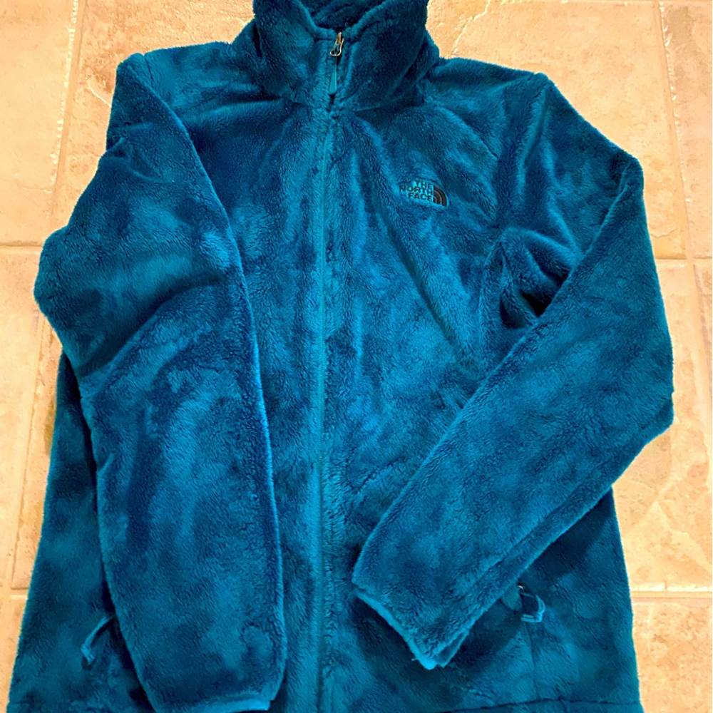 North face, teal fleece, great condition
